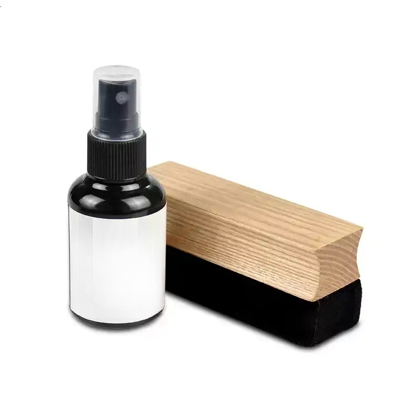 Vinyl Record Cleaner - Conjunto 2 em 1: Limpador de