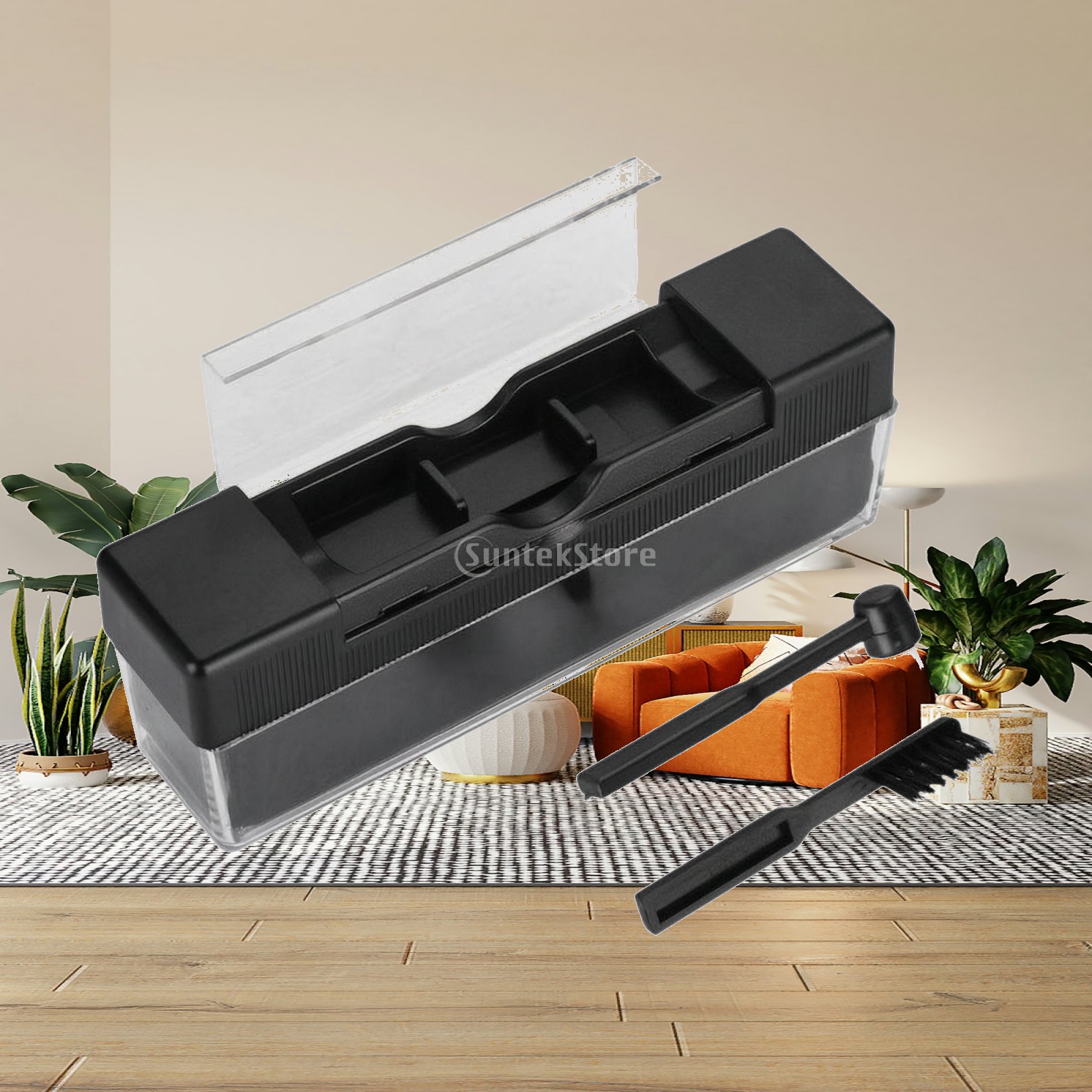 Vinyl Record Cleaner - Kit de escovas de limpeza para