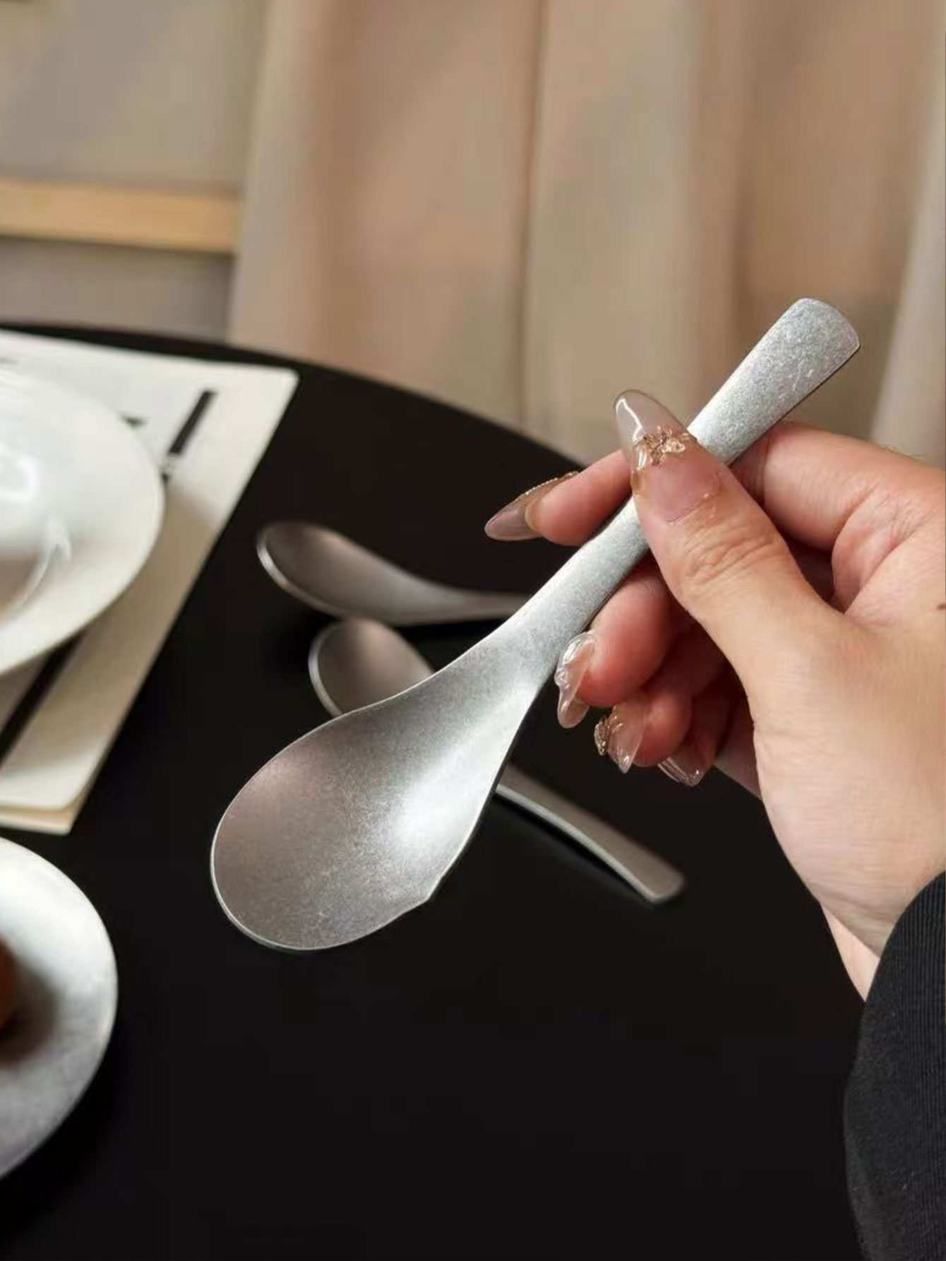 Colher de aço inoxidável 304 c - Vintage Collectible Spoons avaliação e preço