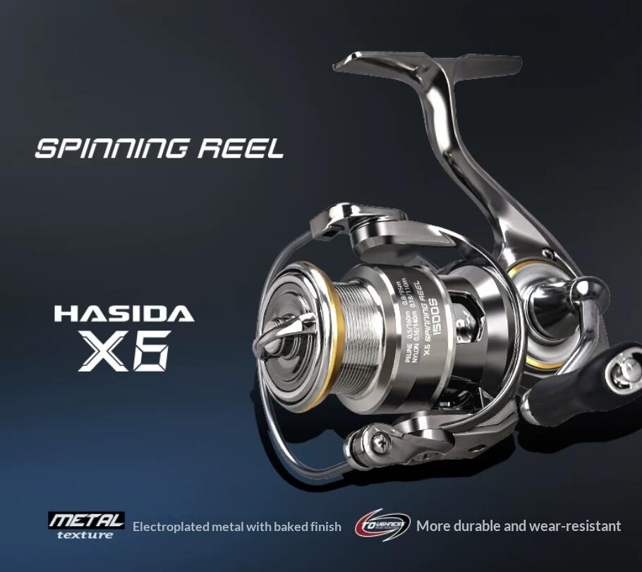 Carretilha de pesca Hasida X6, - Developing Tank Reel avaliação e preço