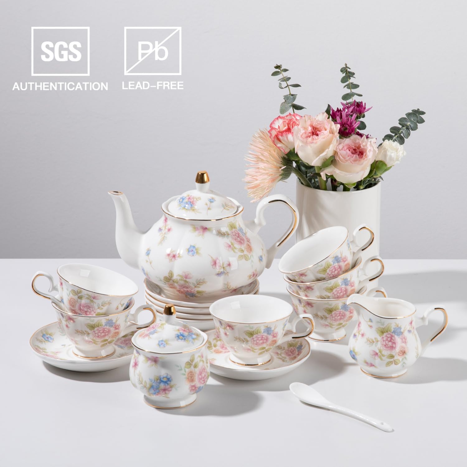 Conjunto de chá floral vintage - Vintage Collectible Spoons avaliação e preço