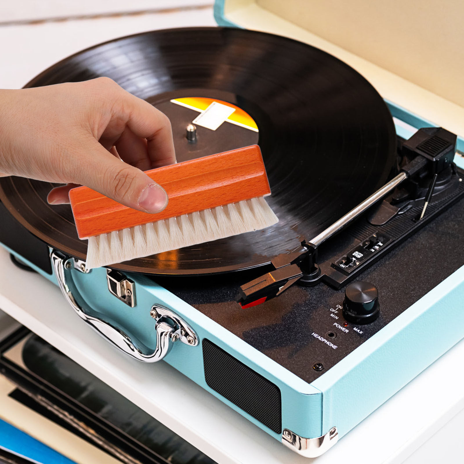 Kit de 2 escovas para limpeza  - Vinyl Record Cleaner avaliação e preço