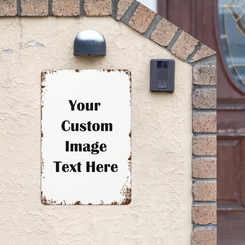 Placa de metal personalizada,  - Vintage Collectible Plates avaliação e preço